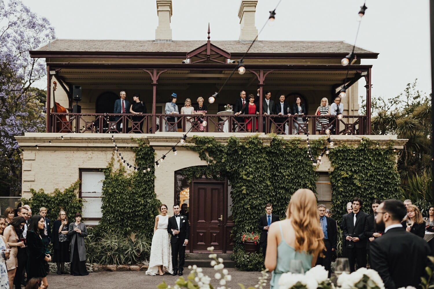 Intimate Wedding Gardens House Melbourne Wedding Photographer