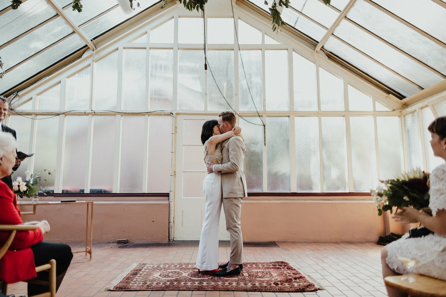 Urban Greenhouse Wedding, Royal Botanical Gardens Sydney Wedding Photographer