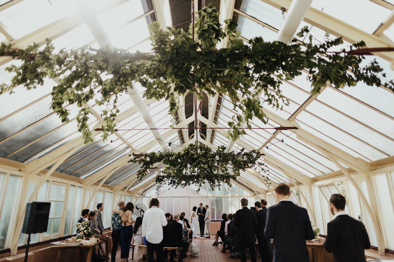 Urban Greenhouse Wedding, Royal Botanical Gardens Sydney Wedding Photographer