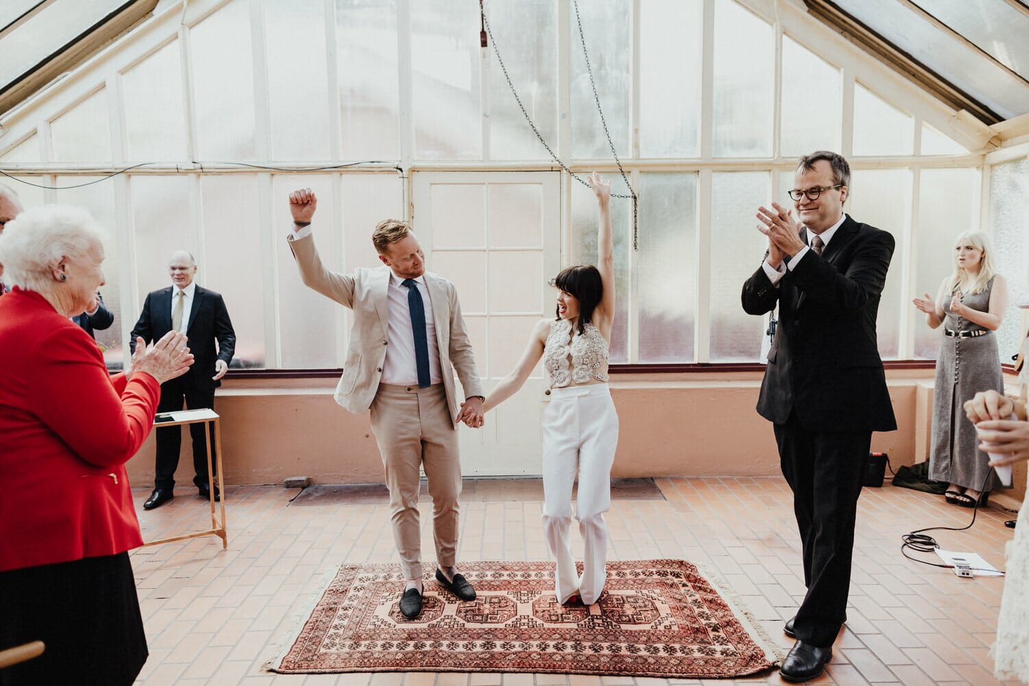 Urban Greenhouse Wedding, Royal Botanical Gardens Sydney Wedding Photographer